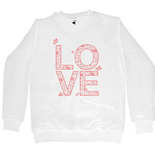 Men’s Premium Sweatshirt - LOVE - Mfest