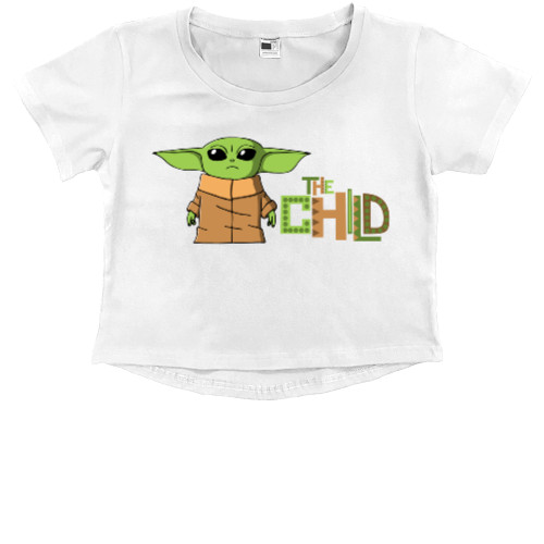 Kids' Premium Cropped T-Shirt - Малыш - Mfest