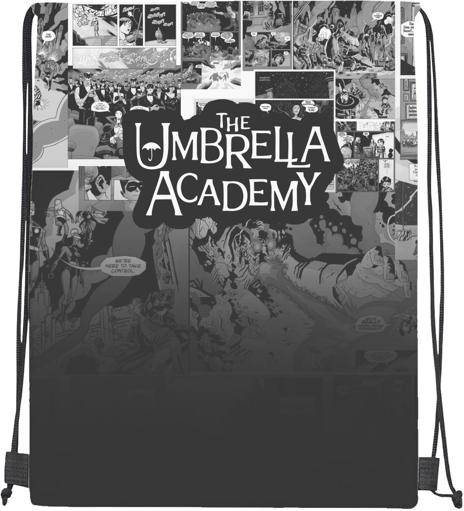 Академия Амбрелла / The Umbrella Academy - Drawstring Bag - академия амбрелла комикс 2 - Mfest