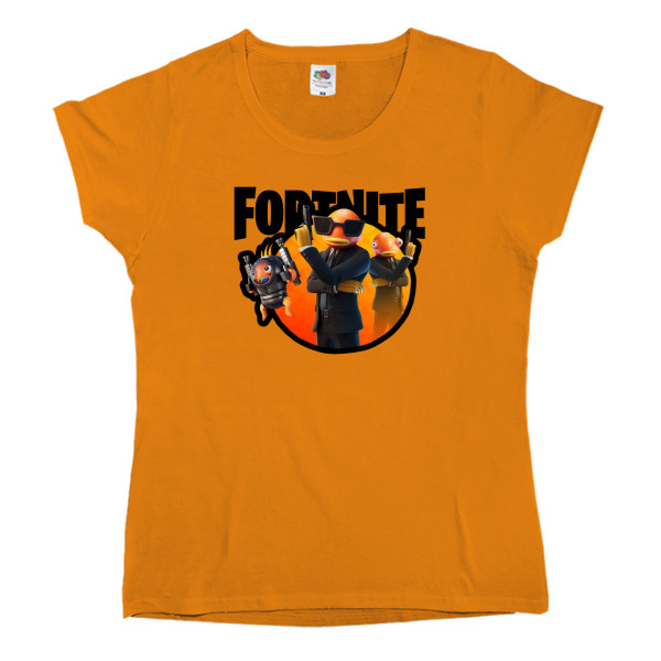 Women's T-shirt Fruit of the loom - Агент Карась - Mfest