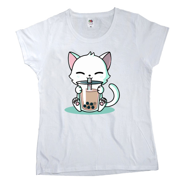 Women's T-shirt Fruit of the loom - Gato - Mfest