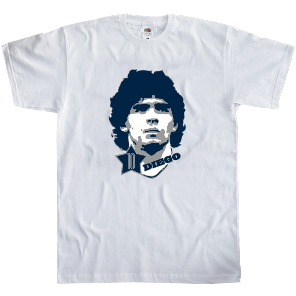 Kids' T-Shirt Fruit of the loom - diego maradona - Mfest