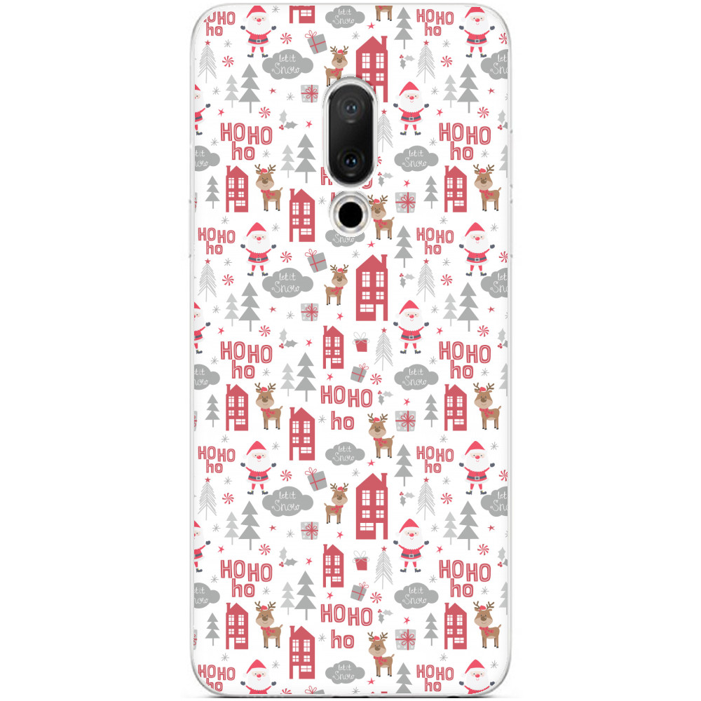 Чехол Meizu - seamless pattern - Mfest