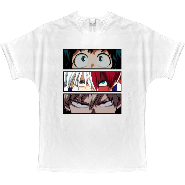 T-shirt Oversize - my hero academia - Mfest