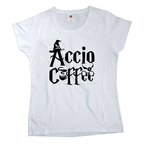 Women's T-shirt Fruit of the loom - ACCIO COFFEE - Mfest