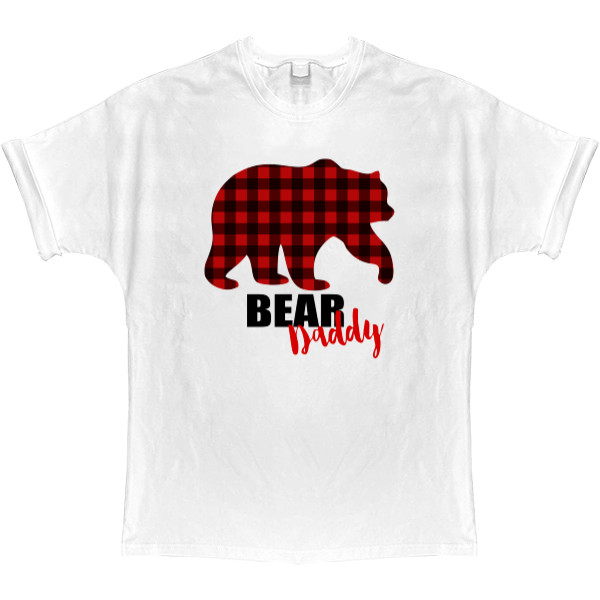 T-shirt Oversize - bear daddy - Mfest