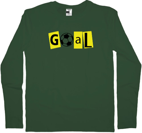 Футбол - Men's Longsleeve Shirt - GOAL - Mfest