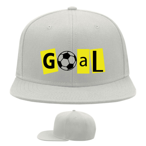 Футбол - Snapback Baseball Cap - GOAL - Mfest