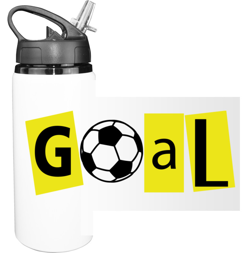 Sport Water Bottle - GOAL - Mfest