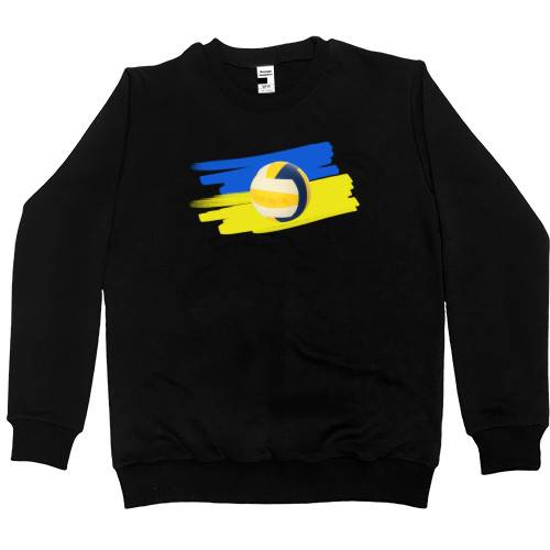 Women's Premium Sweatshirt - волейбольний м'яч - Mfest