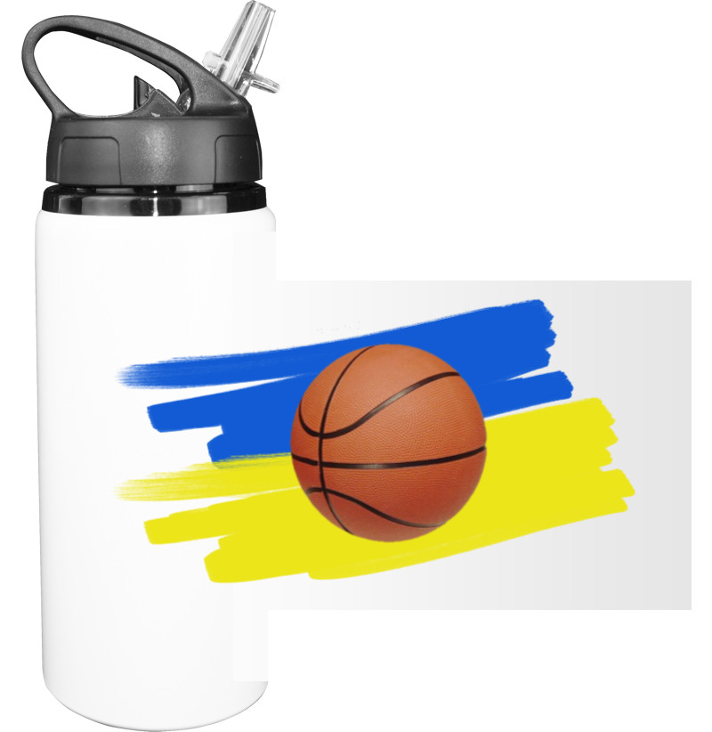 Sport Water Bottle - баскетбольний м'яч - Mfest