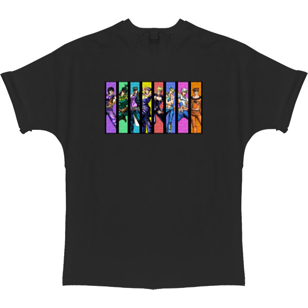 T-shirt Oversize - jojo bizarre adventure - Mfest