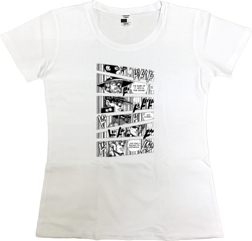 Women's Premium T-Shirt - jojo bizarre adventure manga - Mfest