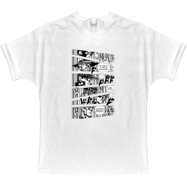 T-shirt Oversize - jojo bizarre adventure manga - Mfest