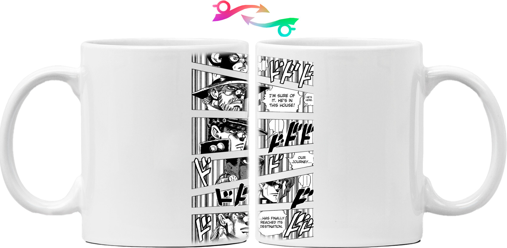 Mug - jojo bizarre adventure manga - Mfest