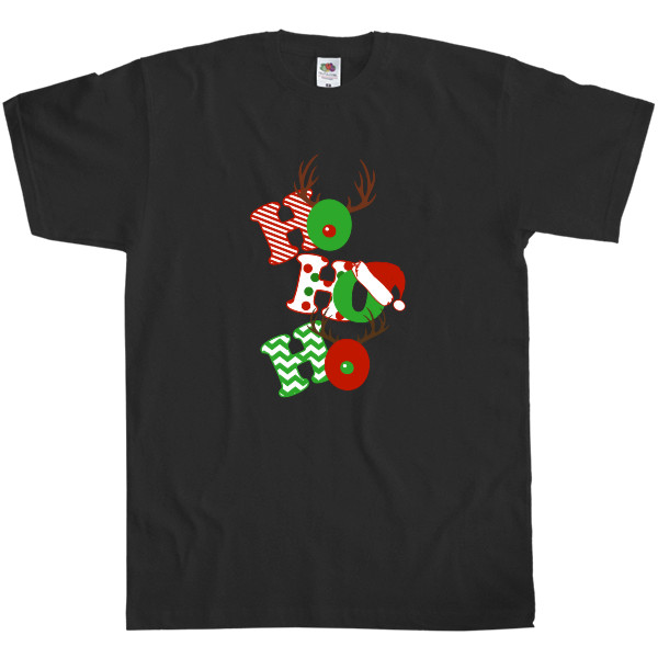 Kids' T-Shirt Fruit of the loom - ho ho ho - Mfest