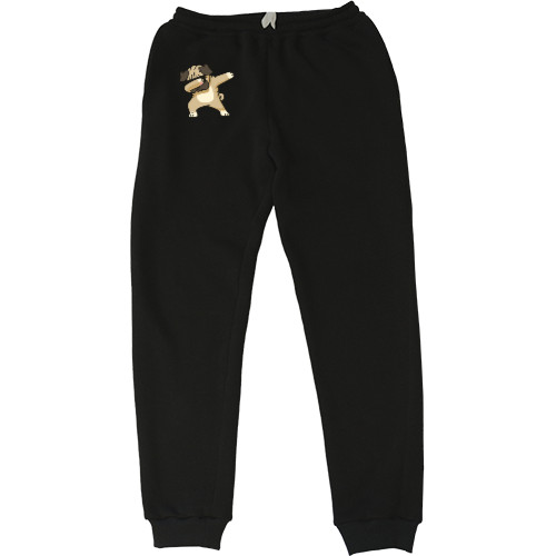 Kids' Sweatpants - dog dab - Mfest