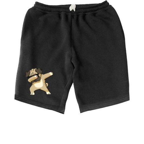 Kids' Shorts - dog dab - Mfest