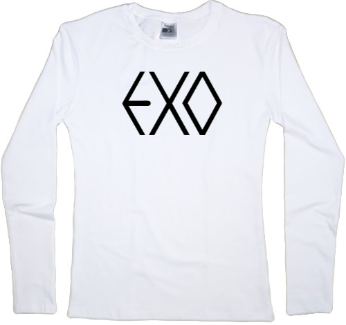 Women's Longsleeve Shirt - EXO LOGO 2 - Mfest