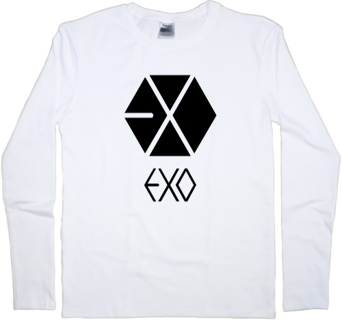 Футболка з Довгим Рукавом Чоловіча - EXO LOGO - Mfest