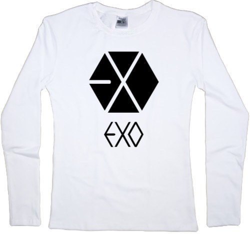 Women's Longsleeve Shirt - EXO LOGO - Mfest