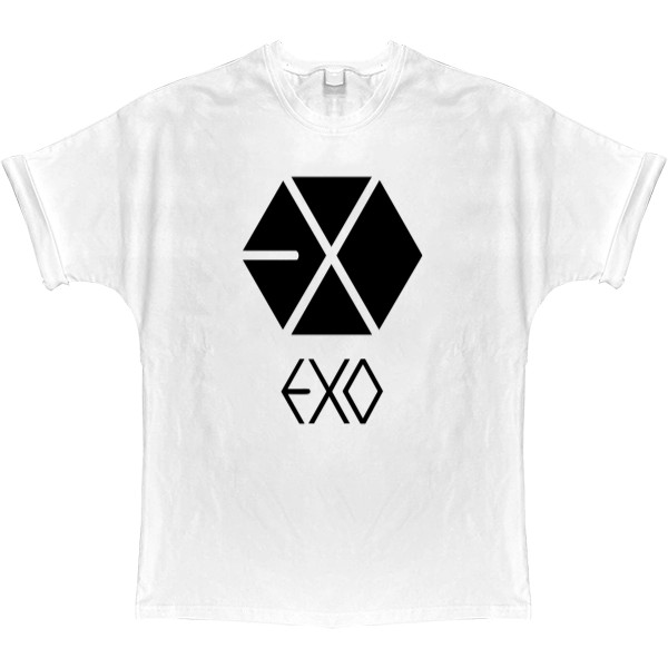 Футболка Оверсайз - EXO LOGO - Mfest