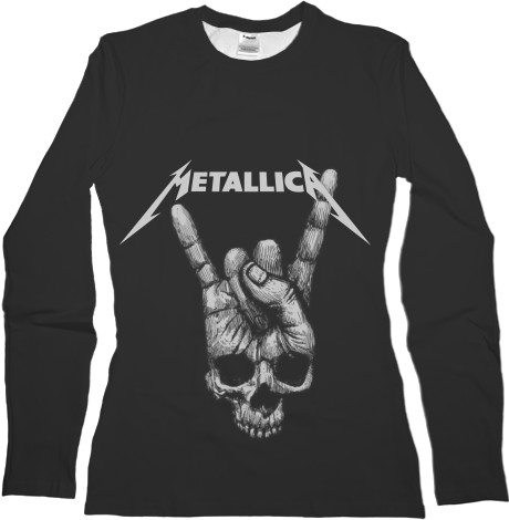 Women's Longsleeve Shirt 3D - METALLICA - Mfest