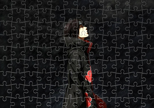 itachi in the rain