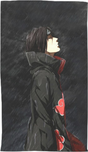 itachi in the rain