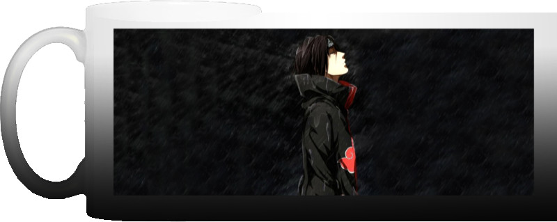 itachi in the rain