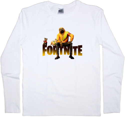 Kids' Longsleeve Shirt - fortnite doggo - Mfest