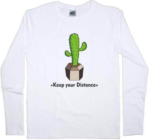 Kids' Longsleeve Shirt - Держите дистанцию - Mfest