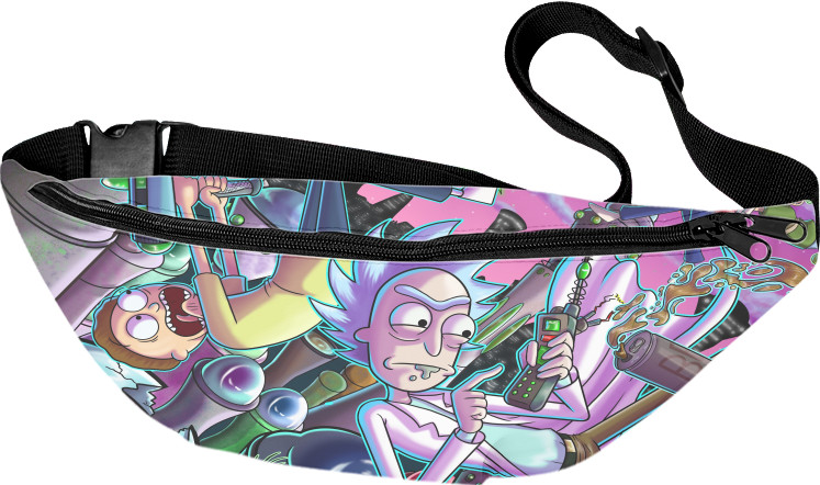 Fanny Pack 3D - Rick and Morty art - Mfest