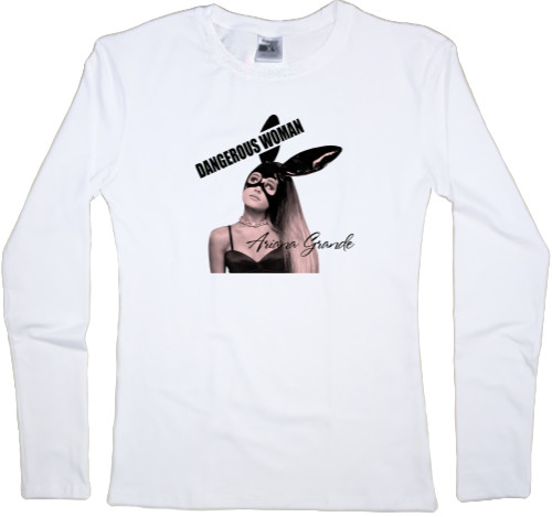 Women's Longsleeve Shirt - Ariana Grande 4 - Mfest