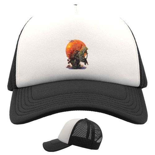 Kids' Trucker Cap - stalker - Mfest