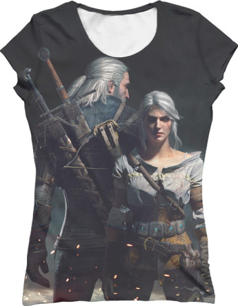 witcher geralt and ciri