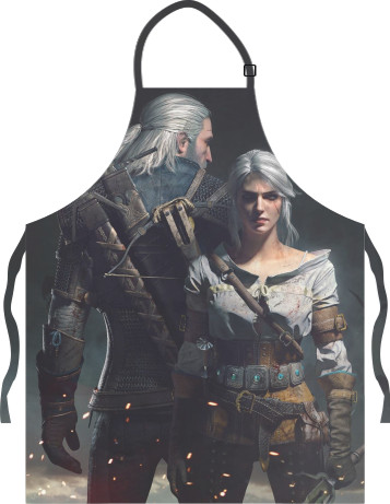 Фартук легкий - witcher geralt and ciri - Mfest