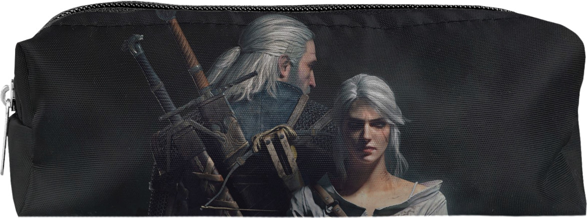 Пенал 3D - witcher geralt and ciri - Mfest