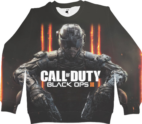 Men's Sweatshirt 3D - call of duty - Mfest