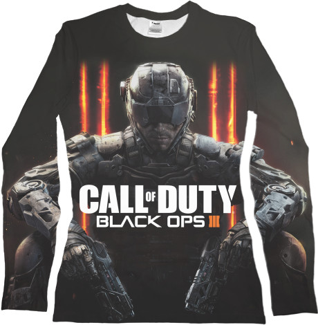 Women's Longsleeve Shirt 3D - call of duty - Mfest