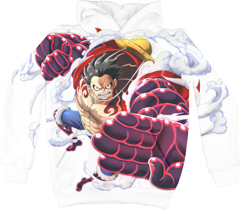 Unisex Hoodie 3D - one piece 2 - Mfest