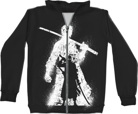 Unisex Zip-through Hoodie 3D - one piece - Mfest