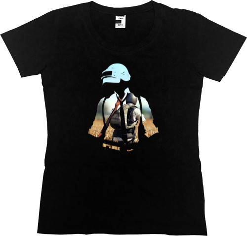 Women's Premium T-Shirt - PUBG 2 - Mfest