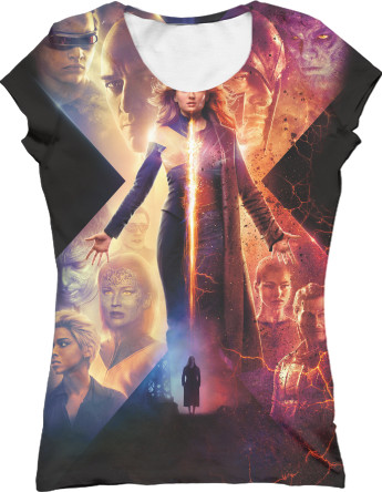 Women's T-Shirt 3D - x-men - Mfest