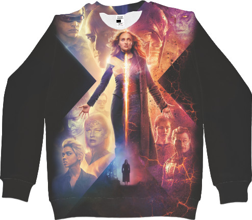 Men's Sweatshirt 3D - x-men - Mfest