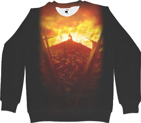 Men's Sweatshirt 3D - battle of camlann - Mfest