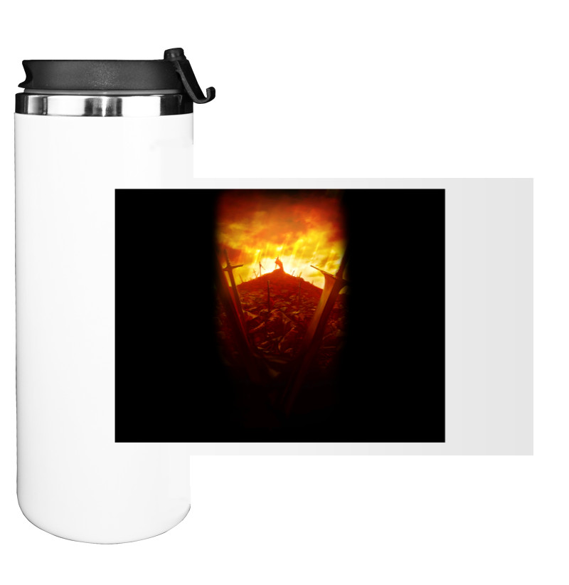 Water Bottle on Tumbler - battle of camlann - Mfest