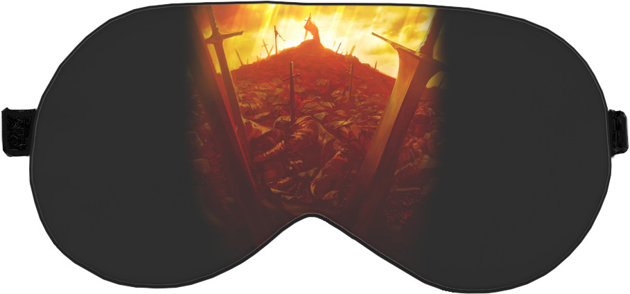 Sleep Mask 3D - battle of camlann - Mfest