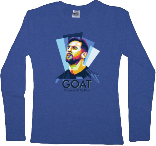 Women's Longsleeve Shirt - messi - Mfest