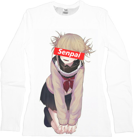 Women's Longsleeve Shirt 3D - senpai 3 - Mfest